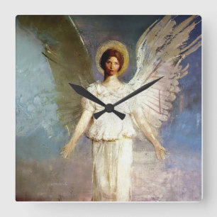 Reloj Cuadrado "Ángel al mediodía" por Abbott Thayer