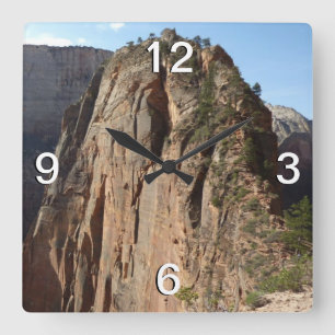 Reloj Cuadrado Angels Landing en el Parque Nacional Zion