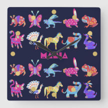 Animales mexicanos de Alebrije personalizados arte