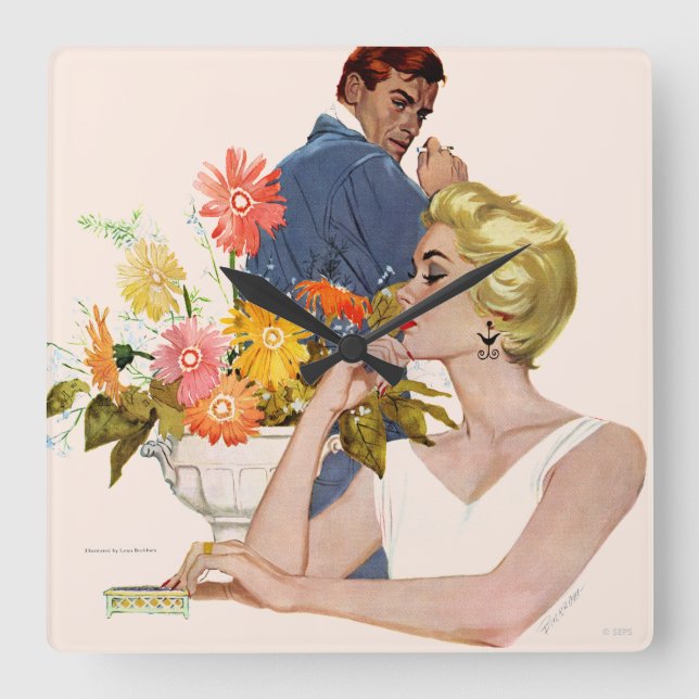 Reloj Cuadrado Aniversario Quarrel 2 (Anverso)