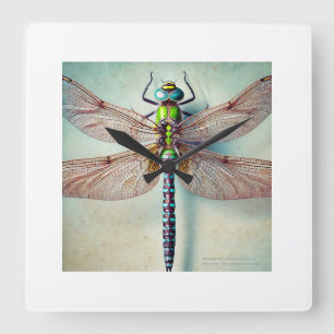 Reloj Cuadrado Antidythemis dragonfly 280924IREF226 - Watercolor