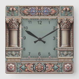 Reloj Cuadrado Antique