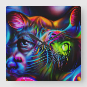 Reloj Cuadrado Antrofobia