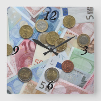 Reloj Cuadrado Apenas dinero de Gimme