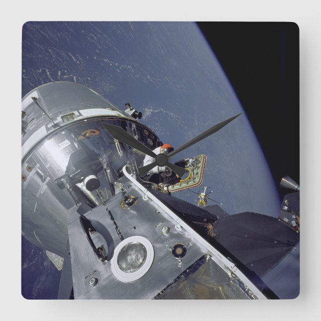 Reloj Cuadrado Apolo 9 (Gumdrop Meets Spider) Watch (Anverso)