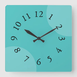 Reloj Cuadrado Aqua Dazzle Mod-Clocks