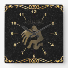 Aquarius golden sign