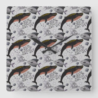 Aquatic animals pattern | ocean underwater life 22