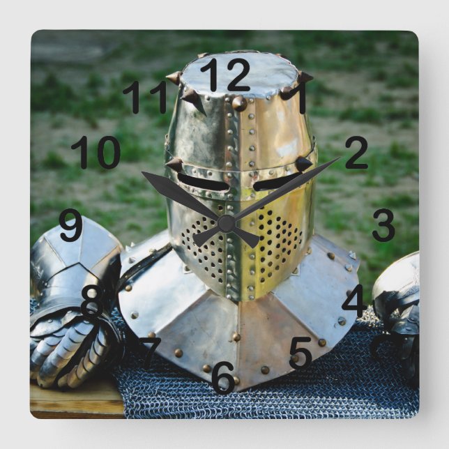 Reloj Cuadrado Armadura (Anverso)