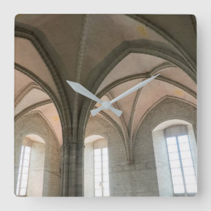 Reloj Cuadrado Arquitectura Del Palacio Papal