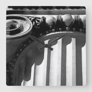 Reloj Cuadrado Arquitectura III de NYC