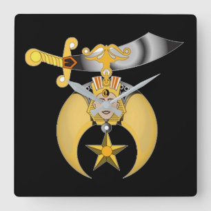 Reloj Cuadrado Arrugas