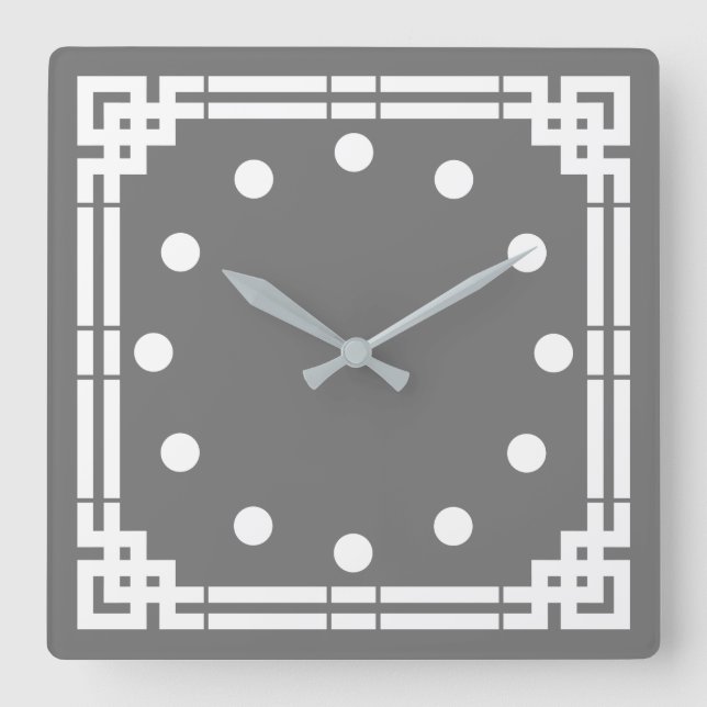 Reloj Cuadrado Art Deco (Anverso)