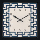 Reloj Cuadrado Art Deco<br><div class="desc">Gran diseño de reloj. Te encantará como a otros. Tenga la libertad de usar este diseño para otro producto que desee o para el personalizar y agregue su texto. Sígueme por más. Gracias. Que tengas un buen día.</div>