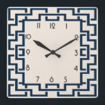 Reloj Cuadrado Art Deco<br><div class="desc">Gran diseño de reloj. Te encantará como a otros. Tenga la libertad de usar este diseño para otro producto que desee o para el personalizar y agregue su texto. Sígueme por más. Gracias. Que tengas un buen día.</div>