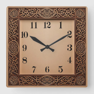 Reloj Cuadrado Art Deco