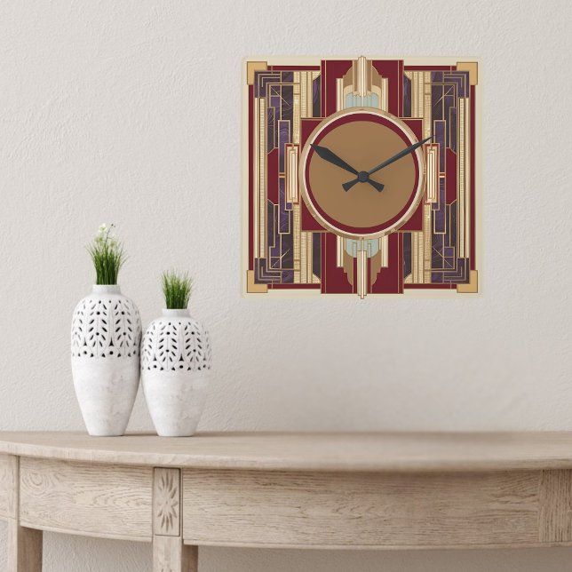 Reloj Cuadrado Art Deco (Subido por el creador)