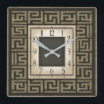 Reloj Cuadrado Art deco<br><div class="desc">Gran diseño de reloj. Te encantará como a otros. Tenga la libertad de usar este diseño para otro producto que desee o para el personalizar y agregue su texto. Sígueme por más. Gracias. Que tengas un buen día.</div>