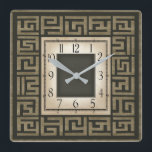 Reloj Cuadrado Art deco<br><div class="desc">Gran diseño de reloj. Te encantará como a otros. Tenga la libertad de usar este diseño para otro producto que desee o para el personalizar y agregue su texto. Sígueme por más. Gracias. Que tengas un buen día.</div>