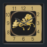 Reloj Cuadrado Art Deco<br><div class="desc">Gran diseño de reloj. Te encantará como a otros. Tenga la libertad de usar este diseño para otro producto que desee o para el personalizar y agregue su texto. Sígueme por más. Gracias. Que tengas un buen día.</div>