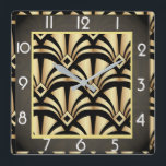 Reloj Cuadrado Art deco<br><div class="desc">Gran diseño de reloj. Te encantará como a otros. Tenga la libertad de usar este diseño para otro producto que desee o para el personalizar y agregue su texto. Sígueme por más. Gracias. Que tengas un buen día.</div>