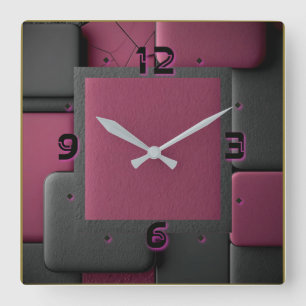Reloj Cuadrado Art Deco
