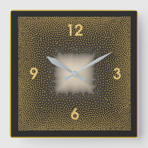 Reloj Cuadrado Art Deco