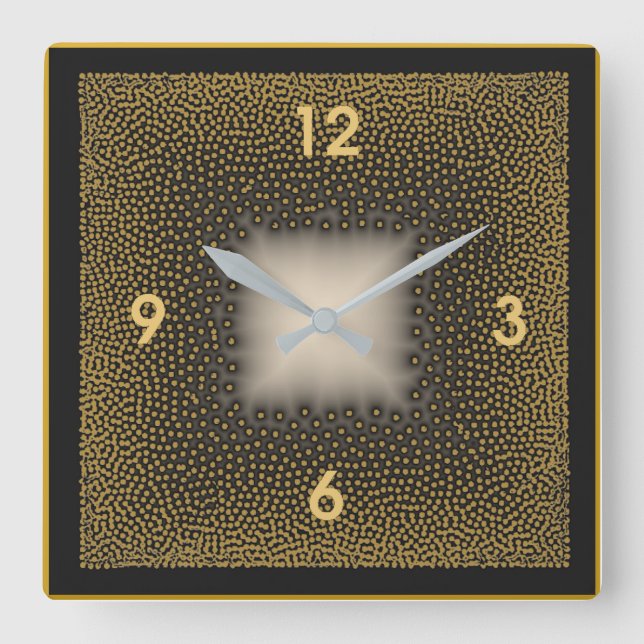 Reloj Cuadrado Art Deco (Anverso)