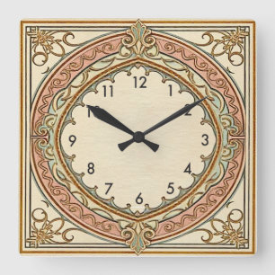 Reloj Cuadrado Art Deco Antiguo