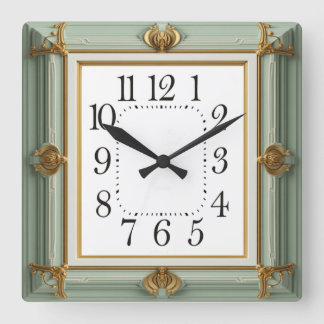 Reloj Cuadrado Art Deco Mint