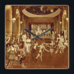 Reloj Cuadrado Art Deco Night Club<br><div class="desc">© El Diputado,  2013</div>