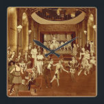 Reloj Cuadrado Art Deco Night Club<br><div class="desc">© El Diputado,  2013</div>