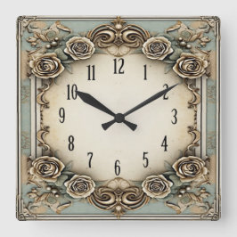 Reloj Cuadrado Art Deco Vintage