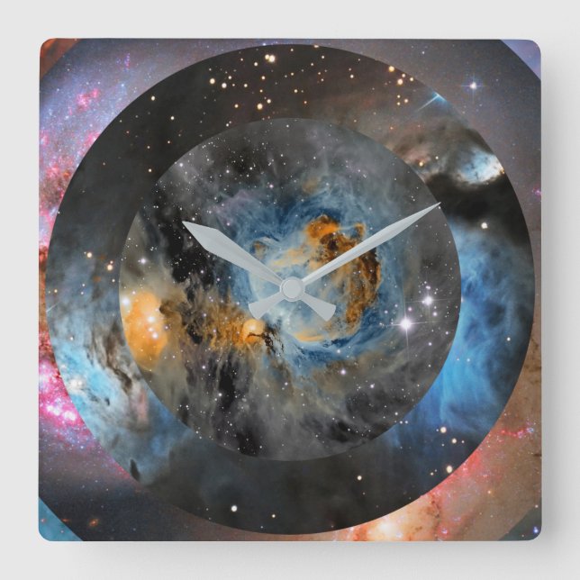 Reloj Cuadrado Arte (Anverso)