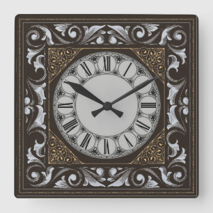 Reloj Cuadrado Arte