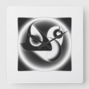 Reloj Cuadrado Arte contemporáneo