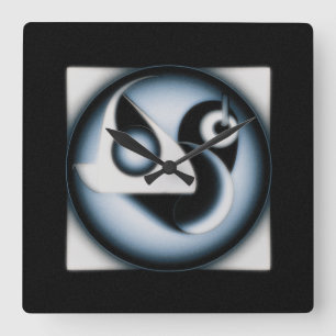 Reloj Cuadrado Arte contemporáneo