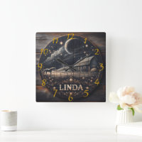 Arte de esculturas de madera en el cielo urbano