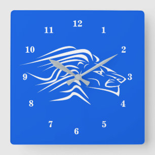 Reloj Cuadrado Arte de león