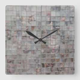 Reloj Cuadrado Arte de mosaicos
