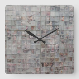Reloj Cuadrado Arte de mosaicos