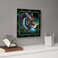 Arte de Savage Neon Tiger