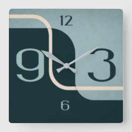 Reloj Cuadrado Arte moderno