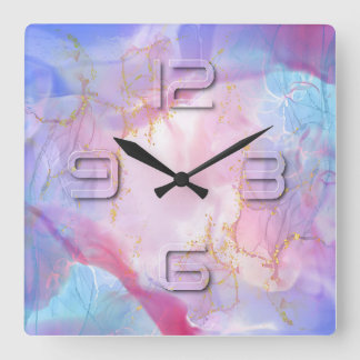 Reloj Cuadrado Arte moderno