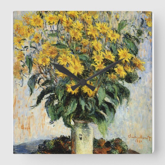 Reloj Cuadrado Artichoos de Jerusalén (Anverso)