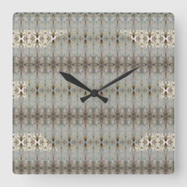 Reloj Cuadrado Artsy decorativo