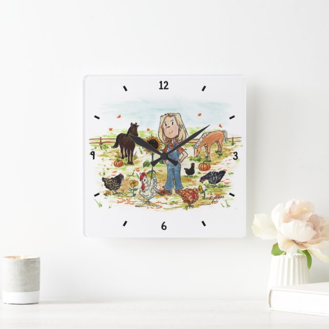 RELOJ CUADRADO AS-MFALL (Hogar)