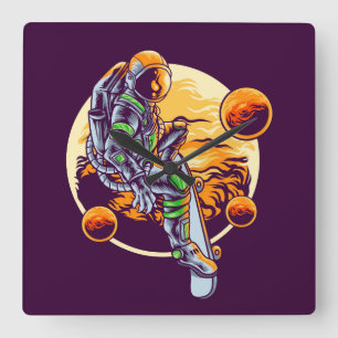 Reloj Cuadrado Astronaut 