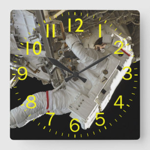 Reloj Cuadrado Astronauta asombroso
