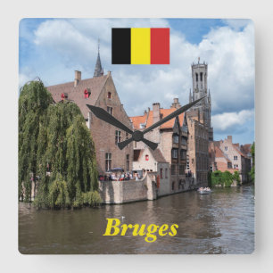Reloj Cuadrado ¡Atontamiento! Brujas - Bélgica